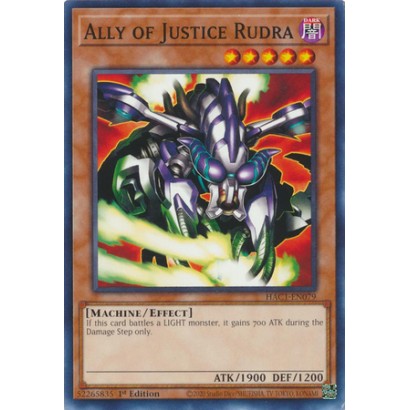 ALLY OF JUSTICE RUDRA -...