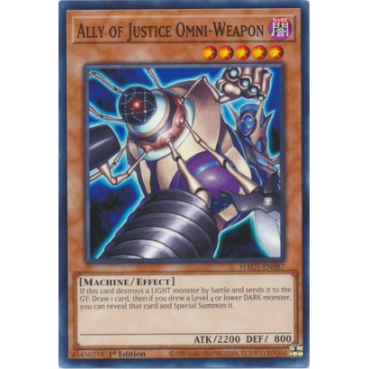 ALLY OF JUSTICE OMNI-WEAPON...