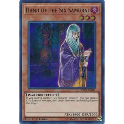 HAND OF THE SIX SAMURAI -...