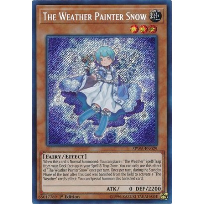THE WEATHER PAINTER SNOW -...