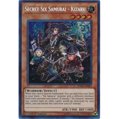 SECRET SIX SAMURAI - KIZARU...