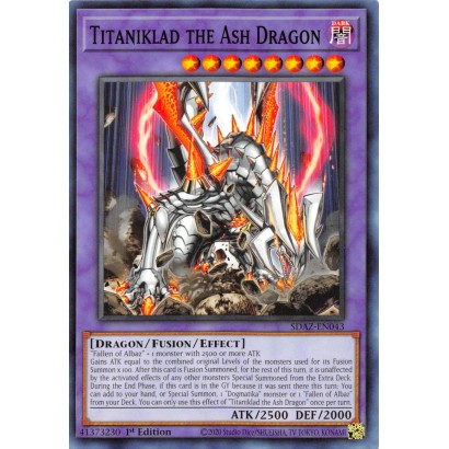 TITANIKLAD THE ASH DRAGON -...