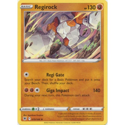 REGIROCK - 075/189 - RARE
