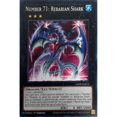 NUMBER 71: REBARIAN SHARK -...