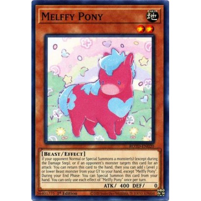 MELFFY PONY - ROTD-EN020 -...