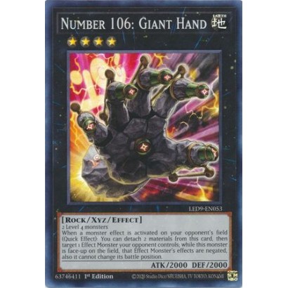 NUMBER 106: GIANT HAND -...