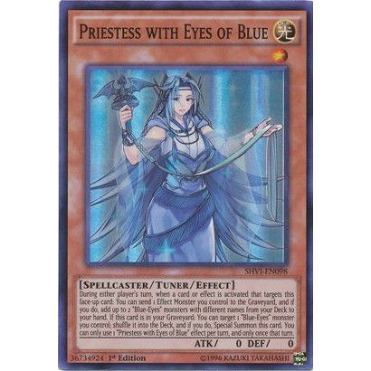 PRIESTESS WITH EYES OF BLUE...