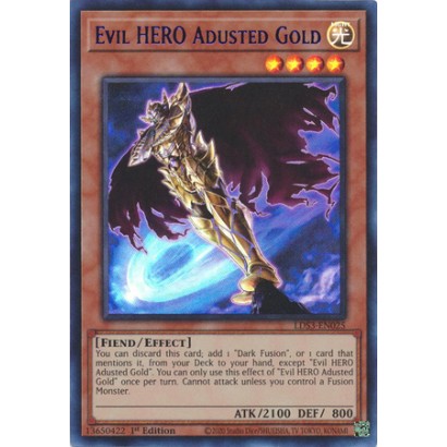 EVIL HERO ADUSTED GOLD...