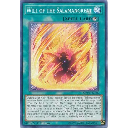 WILL OF THE SALAMANGREAT -...