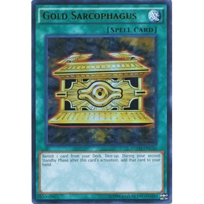 GOLD SARCOPHAGUS -...