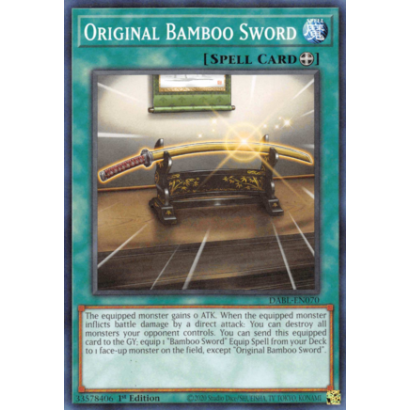 ORIGINAL BAMBOO SWORD -...
