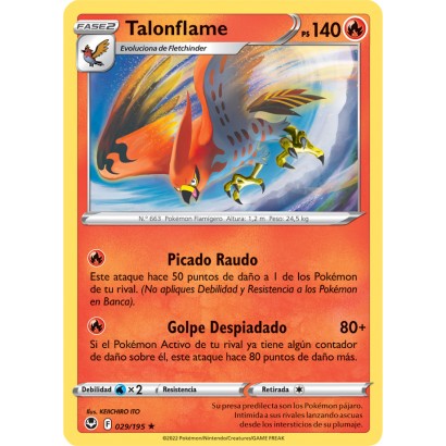 TALONFLAME - 029/195 - RARE