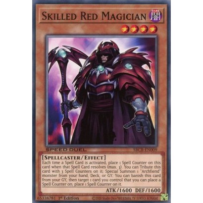 SKILLED RED MAGICIAN -...