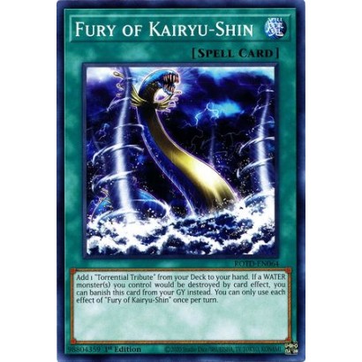 FURY OF KAIRYU-SHIN -...