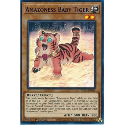 AMAZONESS BABY TIGER (BLUE)...