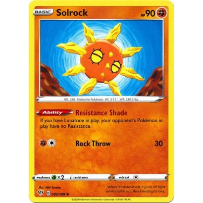 SOLROCK - 092/189 - UNCOMMON
