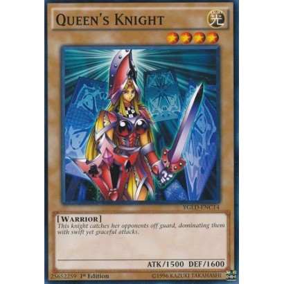 QUEEN'S KNIGHT - YGLD-ENC14...