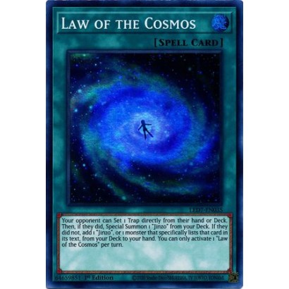 LAW OF THE COSMOS -...