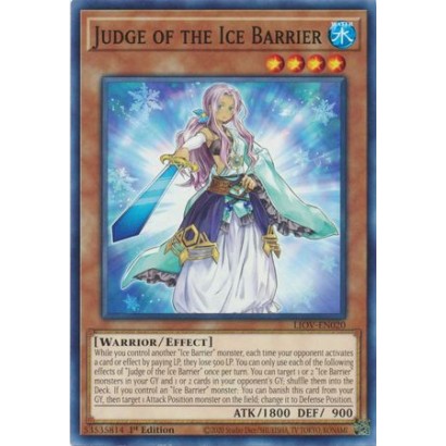 JUDGE OF THE ICE BARRIER -...
