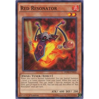 RED RESONATOR - HSRD-EN016...