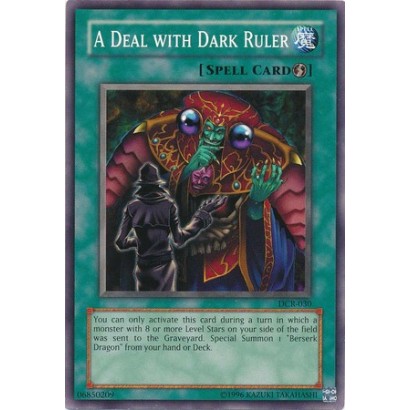 A DEAL WITH DARK RULER -...