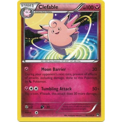 CLEFABLE - 82/122 - RARE