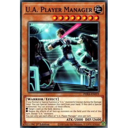 U.A. PLAYER MANAGER -...