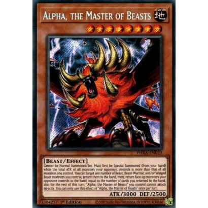 ALPHA, THE MASTER OF BEASTS...