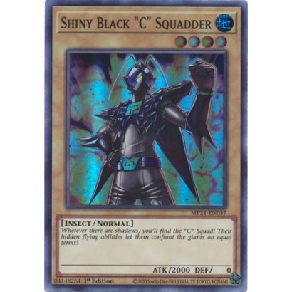 SHINY BLACK C "SQUADDER" -...