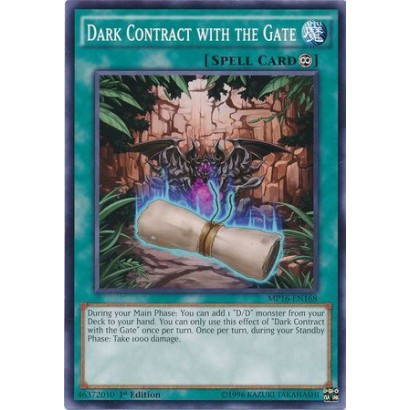 DARK CONTRACT WITH THE GATE...