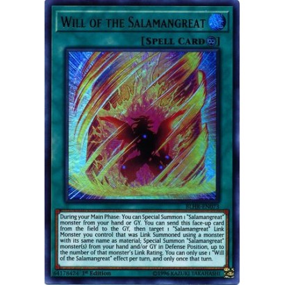 WILL OF THE SALAMANGREAT -...